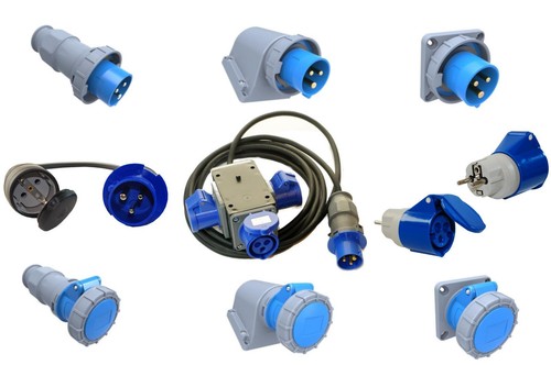 Cee stecker kupplung anbaudose - stecker,